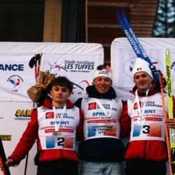 CHAMPIONNATS DE FRANCE VENDREDI,PREMANON, FRANCE - MARCH 27: PODIUM March 27, 2026 in PREMANON, France. (Photo by Rodriguez Alexis / @Aleiks_photo)