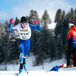 CHAMPIONNATS DE FRANCE VENDREDI,PREMANON, FRANCE - MARCH 27: Joss LEVET of FRA March 27, 2026 in PREMANON, France. (Photo by Rodriguez Alexis / @Aleiks_photo)