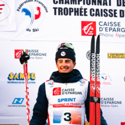 CHAMPIONNATS DE FRANCE VENDREDI,PREMANON, FRANCE - MARCH 27: PODIUM March 27, 2026 in PREMANON, France. (Photo by Rodriguez Alexis / @Aleiks_photo)