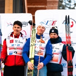 CHAMPIONNATS DE FRANCE VENDREDI,PREMANON, FRANCE - MARCH 27: PODIUM March 27, 2026 in PREMANON, France. (Photo by Rodriguez Alexis / @Aleiks_photo)