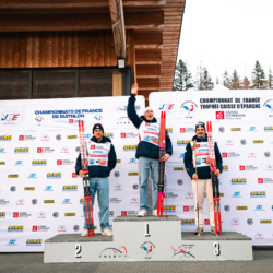 CHAMPIONNATS DE FRANCE VENDREDI,PREMANON, FRANCE - MARCH 27: PODIUM March 27, 2026 in PREMANON, France. (Photo by Rodriguez Alexis / @Aleiks_photo)