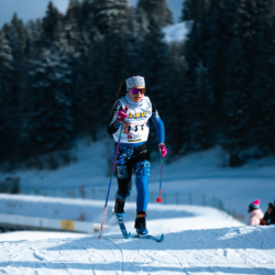 CHAMPIONNATS DE FRANCE VENDREDI,PREMANON, FRANCE - MARCH 27: Manon GROSDIDIER of FRA March 27, 2026 in PREMANON, France. (Photo by Rodriguez Alexis / @Aleiks_photo)