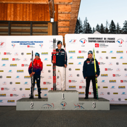 CHAMPIONNATS DE FRANCE VENDREDI,PREMANON, FRANCE - MARCH 27: PODIUM March 27, 2026 in PREMANON, France. (Photo by Rodriguez Alexis / @Aleiks_photo)