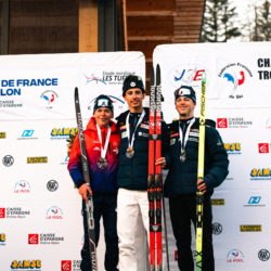 CHAMPIONNATS DE FRANCE VENDREDI,PREMANON, FRANCE - MARCH 27: PODIUM March 27, 2026 in PREMANON, France. (Photo by Rodriguez Alexis / @Aleiks_photo)