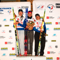 CHAMPIONNATS DE FRANCE VENDREDI,PREMANON, FRANCE - MARCH 27: PODIUM March 27, 2026 in PREMANON, France. (Photo by Rodriguez Alexis / @Aleiks_photo)