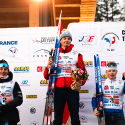CHAMPIONNATS DE FRANCE VENDREDI,PREMANON, FRANCE - MARCH 27: PODIUM March 27, 2026 in PREMANON, France. (Photo by Rodriguez Alexis / @Aleiks_photo)