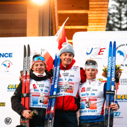 CHAMPIONNATS DE FRANCE VENDREDI,PREMANON, FRANCE - MARCH 27: PODIUM March 27, 2026 in PREMANON, France. (Photo by Rodriguez Alexis / @Aleiks_photo)
