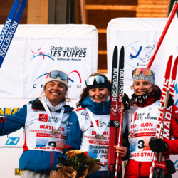 CHAMPIONNATS DE FRANCE VENDREDI,PREMANON, FRANCE - MARCH 27: PODIUM March 27, 2026 in PREMANON, France. (Photo by Rodriguez Alexis / @Aleiks_photo)
