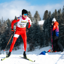 CHAMPIONNATS DE FRANCE VENDREDI,PREMANON, FRANCE - MARCH 27: Romain BELKHIR-CALISTE of FRA March 27, 2026 in PREMANON, France. (Photo by Rodriguez Alexis / @Aleiks_photo)
