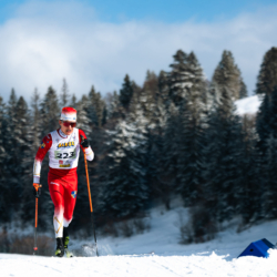 CHAMPIONNATS DE FRANCE VENDREDI,PREMANON, FRANCE - MARCH 27: Thibault PERRIER-GUSTIN of FRA March 27, 2026 in PREMANON, France. (Photo by Rodriguez Alexis / @Aleiks_photo)