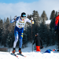 CHAMPIONNATS DE FRANCE VENDREDI,PREMANON, FRANCE - MARCH 27: Albert TREZON of FRA March 27, 2026 in PREMANON, France. (Photo by Rodriguez Alexis / @Aleiks_photo)