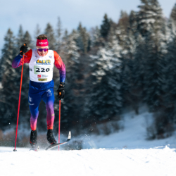 CHAMPIONNATS DE FRANCE VENDREDI,PREMANON, FRANCE - MARCH 27: Romain BELKHIR-CALISTE of FRA March 27, 2026 in PREMANON, France. (Photo by Rodriguez Alexis / @Aleiks_photo)