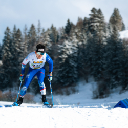 CHAMPIONNATS DE FRANCE VENDREDI,PREMANON, FRANCE - MARCH 27: Oscar PLAN of FRA March 27, 2026 in PREMANON, France. (Photo by Rodriguez Alexis / @Aleiks_photo)