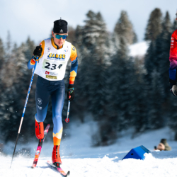 CHAMPIONNATS DE FRANCE VENDREDI,PREMANON, FRANCE - MARCH 27: Mael CHARLES of FRA March 27, 2026 in PREMANON, France. (Photo by Rodriguez Alexis / @Aleiks_photo)