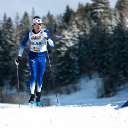 CHAMPIONNATS DE FRANCE VENDREDI,PREMANON, FRANCE - MARCH 27: Romeo ZANELLA of FRA March 27, 2026 in PREMANON, France. (Photo by Rodriguez Alexis / @Aleiks_photo)