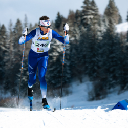 CHAMPIONNATS DE FRANCE VENDREDI,PREMANON, FRANCE - MARCH 27: Romeo ZANELLA of FRA March 27, 2026 in PREMANON, France. (Photo by Rodriguez Alexis / @Aleiks_photo)