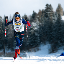CHAMPIONNATS DE FRANCE VENDREDI,PREMANON, FRANCE - MARCH 27: Gaetane BRENIAUX of FRA March 27, 2026 in PREMANON, France. (Photo by Rodriguez Alexis / @Aleiks_photo)