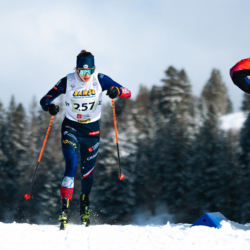 CHAMPIONNATS DE FRANCE VENDREDI,PREMANON, FRANCE - MARCH 27: Lucile COUTAZ of FRA March 27, 2026 in PREMANON, France. (Photo by Rodriguez Alexis / @Aleiks_photo)
