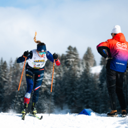 CHAMPIONNATS DE FRANCE VENDREDI,PREMANON, FRANCE - MARCH 27: Lucile COUTAZ of FRA March 27, 2026 in PREMANON, France. (Photo by Rodriguez Alexis / @Aleiks_photo)