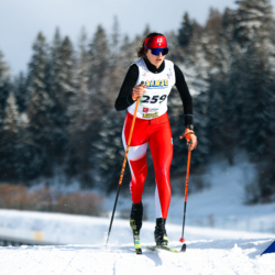 CHAMPIONNATS DE FRANCE VENDREDI,PREMANON, FRANCE - MARCH 27: Clemence VALETTE of FRA March 27, 2026 in PREMANON, France. (Photo by Rodriguez Alexis / @Aleiks_photo)
