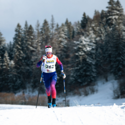 CHAMPIONNATS DE FRANCE VENDREDI,PREMANON, FRANCE - MARCH 27: Louise MARGUET of FRA March 27, 2026 in PREMANON, France. (Photo by Rodriguez Alexis / @Aleiks_photo)