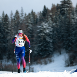 CHAMPIONNATS DE FRANCE VENDREDI,PREMANON, FRANCE - MARCH 27: Pom' RIVES of FRA March 27, 2026 in PREMANON, France. (Photo by Rodriguez Alexis / @Aleiks_photo)