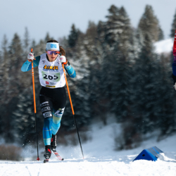 CHAMPIONNATS DE FRANCE VENDREDI,PREMANON, FRANCE - MARCH 27: Lison COMAS DE MIRANDA of FRA March 27, 2026 in PREMANON, France. (Photo by Rodriguez Alexis / @Aleiks_photo)