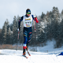 CHAMPIONNATS DE FRANCE VENDREDI,PREMANON, FRANCE - MARCH 27: Johan CALANDRY of FRA March 27, 2026 in PREMANON, France. (Photo by Rodriguez Alexis / @Aleiks_photo)