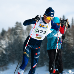 CHAMPIONNATS DE FRANCE VENDREDI,PREMANON, FRANCE - MARCH 27: Gaspard COTTAZ of FRA March 27, 2026 in PREMANON, France. (Photo by Rodriguez Alexis / @Aleiks_photo)