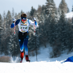 CHAMPIONNATS DE FRANCE VENDREDI,PREMANON, FRANCE - MARCH 27: Valentin BERNA of FRA March 27, 2026 in PREMANON, France. (Photo by Rodriguez Alexis / @Aleiks_photo)