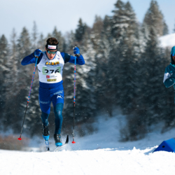 CHAMPIONNATS DE FRANCE VENDREDI,PREMANON, FRANCE - MARCH 27: Baptiste BETEND of FRA March 27, 2026 in PREMANON, France. (Photo by Rodriguez Alexis / @Aleiks_photo)