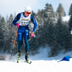 CHAMPIONNATS DE FRANCE VENDREDI,PREMANON, FRANCE - MARCH 27: Luigi BIANCOLLI of FRA March 27, 2026 in PREMANON, France. (Photo by Rodriguez Alexis / @Aleiks_photo)