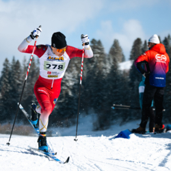 CHAMPIONNATS DE FRANCE VENDREDI,PREMANON, FRANCE - MARCH 27: Lorin VERGNOLLE of FRA March 27, 2026 in PREMANON, France. (Photo by Rodriguez Alexis / @Aleiks_photo)
