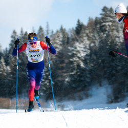 CHAMPIONNATS DE FRANCE VENDREDI,PREMANON, FRANCE - MARCH 27: Zacharie BOURDIN of FRA March 27, 2026 in PREMANON, France. (Photo by Rodriguez Alexis / @Aleiks_photo)