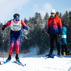 CHAMPIONNATS DE FRANCE VENDREDI,PREMANON, FRANCE - MARCH 27: Zacharie BOURDIN of FRA March 27, 2026 in PREMANON, France. (Photo by Rodriguez Alexis / @Aleiks_photo)