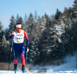 CHAMPIONNATS DE FRANCE VENDREDI,PREMANON, FRANCE - MARCH 27: Simon MILLEREAU of FRA March 27, 2026 in PREMANON, France. (Photo by Rodriguez Alexis / @Aleiks_photo)