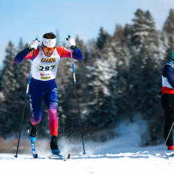 CHAMPIONNATS DE FRANCE VENDREDI,PREMANON, FRANCE - MARCH 27: Simon MILLEREAU of FRA March 27, 2026 in PREMANON, France. (Photo by Rodriguez Alexis / @Aleiks_photo)