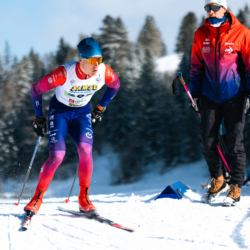 CHAMPIONNATS DE FRANCE VENDREDI,PREMANON, FRANCE - MARCH 27: Manech VERNEREY of FRA March 27, 2026 in PREMANON, France. (Photo by Rodriguez Alexis / @Aleiks_photo)