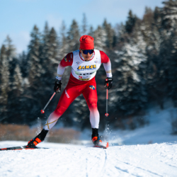 CHAMPIONNATS DE FRANCE VENDREDI,PREMANON, FRANCE - MARCH 27: Pablo SANCHEZ of FRA March 27, 2026 in PREMANON, France. (Photo by Rodriguez Alexis / @Aleiks_photo)