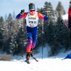 CHAMPIONNATS DE FRANCE VENDREDI,PREMANON, FRANCE - MARCH 27: Noam KILCHOER of FRA March 27, 2026 in PREMANON, France. (Photo by Rodriguez Alexis / @Aleiks_photo)