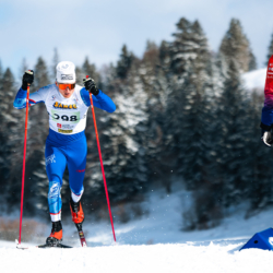 CHAMPIONNATS DE FRANCE VENDREDI,PREMANON, FRANCE - MARCH 27: Gabriel DESALMAND of FRA March 27, 2026 in PREMANON, France. (Photo by Rodriguez Alexis / @Aleiks_photo)