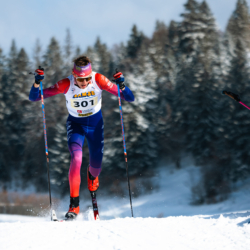 CHAMPIONNATS DE FRANCE VENDREDI,PREMANON, FRANCE - MARCH 27: Nathan GUIENNET of FRA March 27, 2026 in PREMANON, France. (Photo by Rodriguez Alexis / @Aleiks_photo)