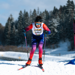 CHAMPIONNATS DE FRANCE VENDREDI,PREMANON, FRANCE - MARCH 27: Arthur GARDETTE of FRA March 27, 2026 in PREMANON, France. (Photo by Rodriguez Alexis / @Aleiks_photo)