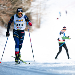 CHAMPIONNATS DE FRANCE VENDREDI,PREMANON, FRANCE - MARCH 27: Lena QUINTIN of FRA March 27, 2026 in PREMANON, France. (Photo by Rodriguez Alexis / @Aleiks_photo)