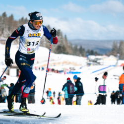 CHAMPIONNATS DE FRANCE VENDREDI,PREMANON, FRANCE - MARCH 27: Lena QUINTIN of FRA March 27, 2026 in PREMANON, France. (Photo by Rodriguez Alexis / @Aleiks_photo)