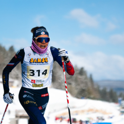 CHAMPIONNATS DE FRANCE VENDREDI,PREMANON, FRANCE - MARCH 27: Cloe PAGNIER of FRA March 27, 2026 in PREMANON, France. (Photo by Rodriguez Alexis / @Aleiks_photo)