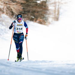 CHAMPIONNATS DE FRANCE VENDREDI,PREMANON, FRANCE - MARCH 27: Julie PIERREL of FRA March 27, 2026 in PREMANON, France. (Photo by Rodriguez Alexis / @Aleiks_photo)