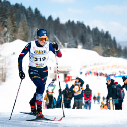 CHAMPIONNATS DE FRANCE VENDREDI,PREMANON, FRANCE - MARCH 27: Juliette DUCORDEAU of FRA March 27, 2026 in PREMANON, France. (Photo by Rodriguez Alexis / @Aleiks_photo)