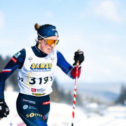 CHAMPIONNATS DE FRANCE VENDREDI,PREMANON, FRANCE - MARCH 27: Juliette DUCORDEAU of FRA March 27, 2026 in PREMANON, France. (Photo by Rodriguez Alexis / @Aleiks_photo)