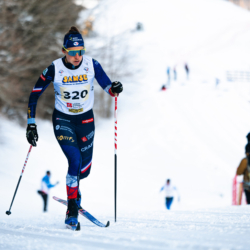 CHAMPIONNATS DE FRANCE VENDREDI,PREMANON, FRANCE - MARCH 27: Delphine CLAUDEL of FRA March 27, 2026 in PREMANON, France. (Photo by Rodriguez Alexis / @Aleiks_photo)